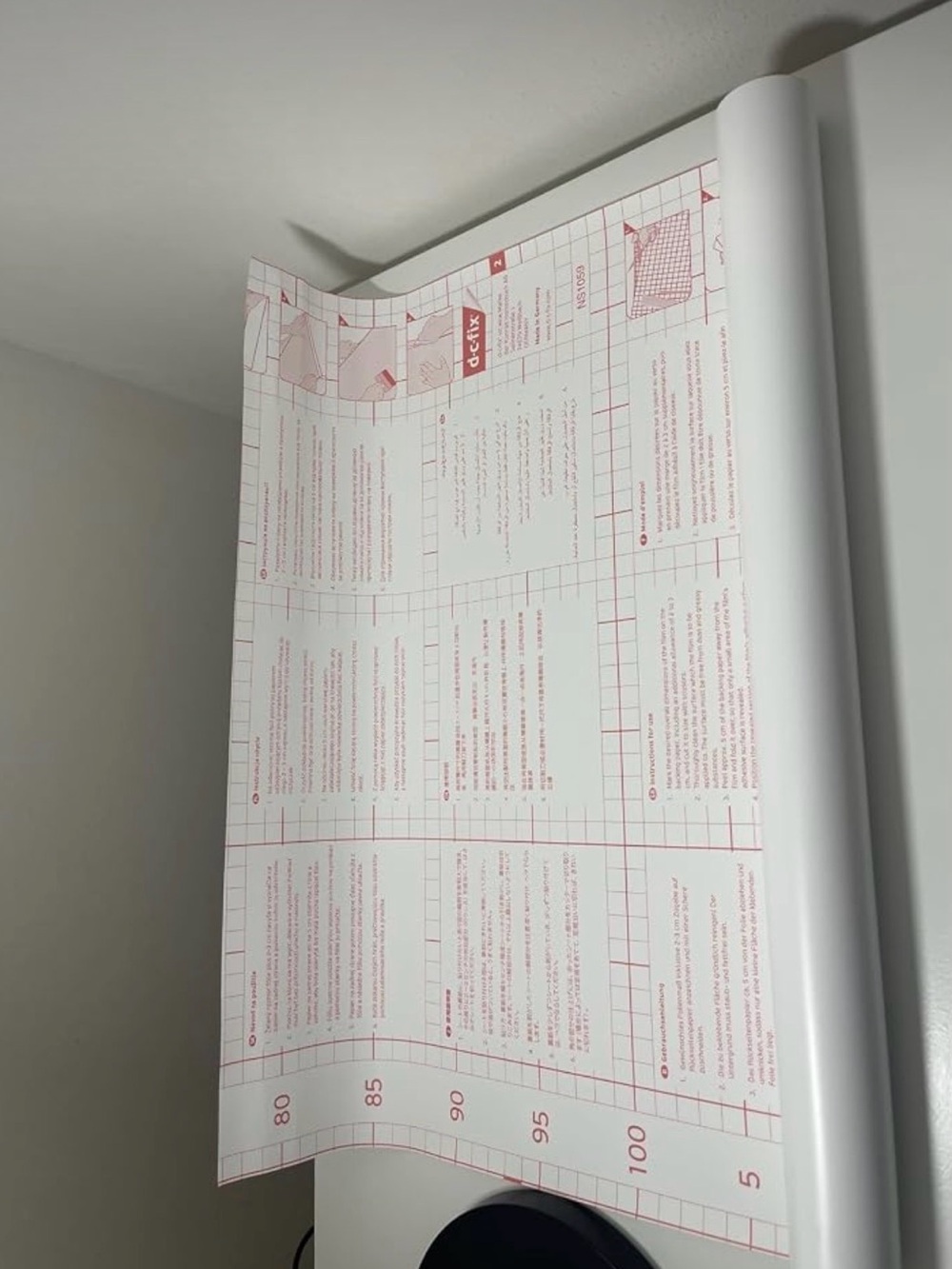 Matte White Wallpaper Roll